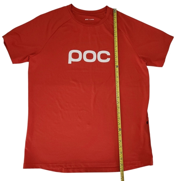 POC Red Performance essential enduro mountain bike cycling jersey X-Large - Picture 9 of 11